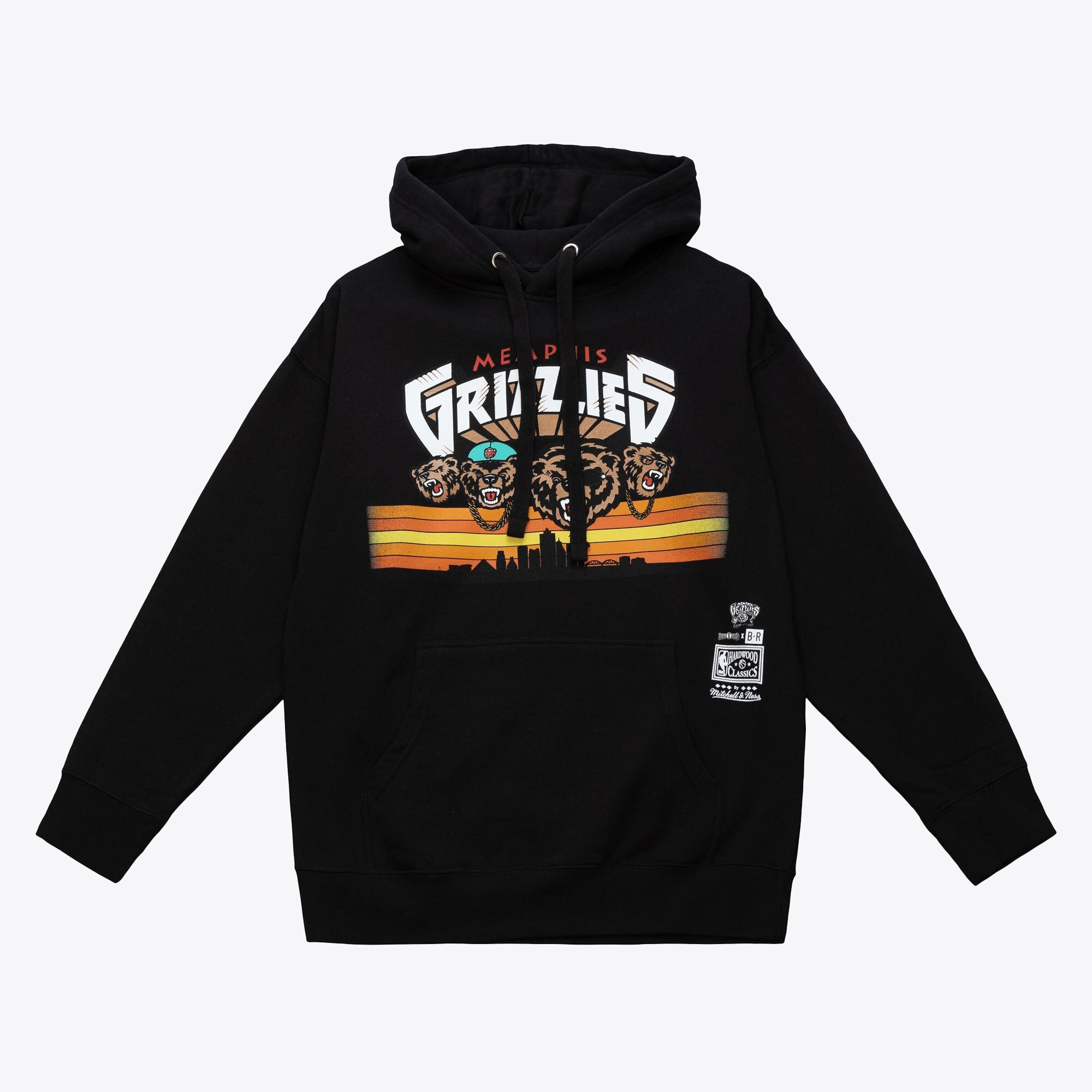 Memphis Grizzlies Mitchell & Ness Three 6 Mafia X BR Remix Hoodie Image