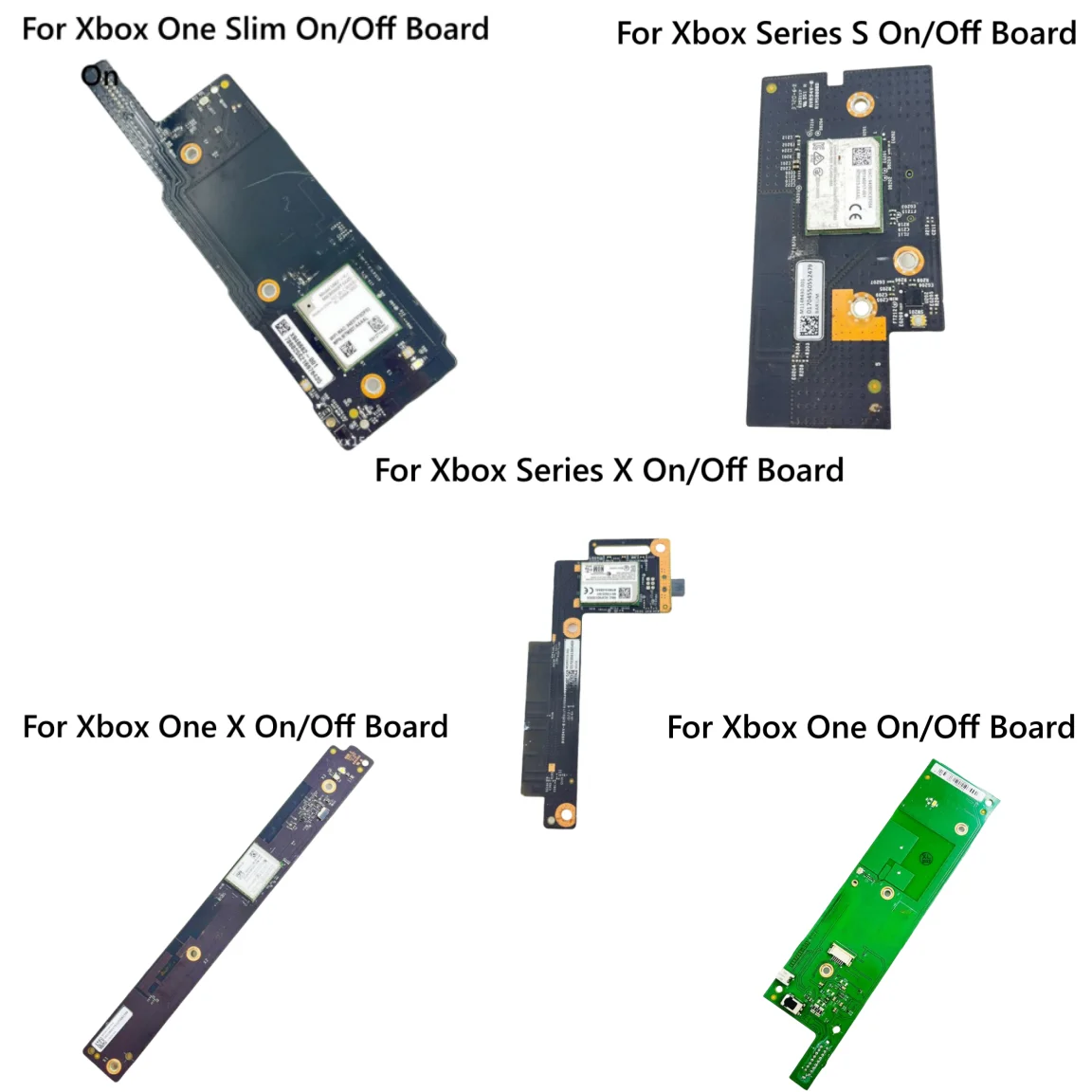 Repair Parts Power ON/OFF Switch Board For Xbox One/Xbox One Slim Power ON/OFF Switch RF Board For Xbox One X/Xbox Series X