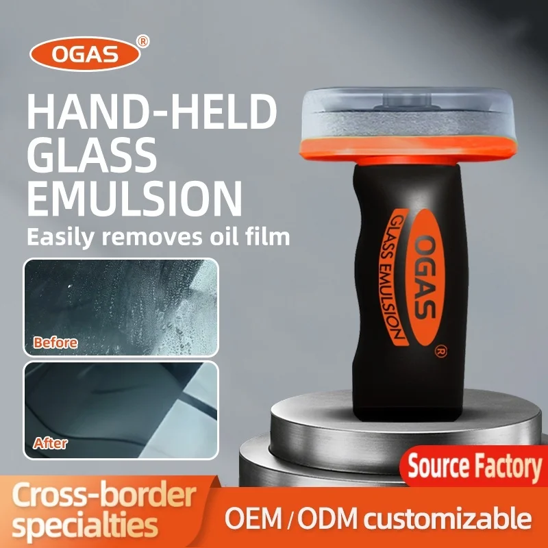 Auto-Glasreiniger Gel & Schaum Windschutzscheiben-Wasserfleckenentferner Anti-Beschlag-Beschichtung, Schnelle Reinigung für Autofenster, Sicher Regenfest Image