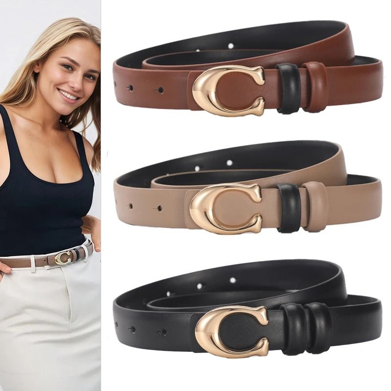 High Quality Womens Fashion Belt With C Buckle 105 Cm b