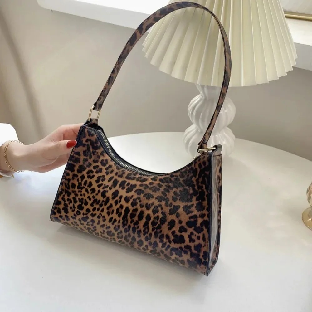 Armpit Purse Bag, PU Leather Leopard Handbags, New Shoulder Bags For Women, High Quality Zebra Underarm Armpit Purse Bag, PU Leather Leopard Handbags, New Shoulder Bags For Women, High Quality Zebra Underarm