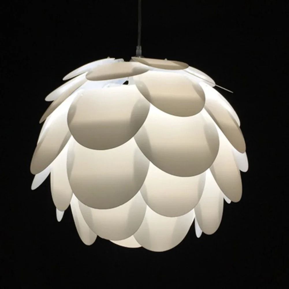 Nordic Modern Lotus Flower Lampshade Plastic Lamp Cover For Ceiling Light And Hanging Lamps style 9