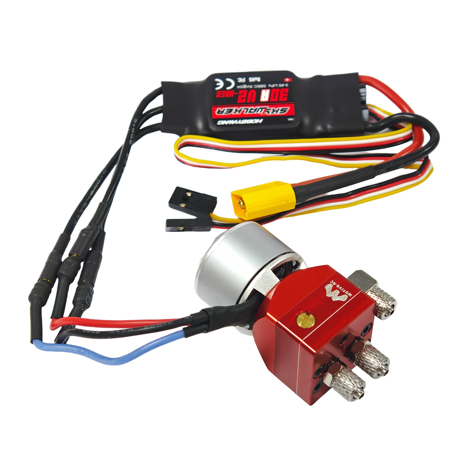 Metall Mini Hydraulikölpumpe 6 MPa Hochdruck Bürstenlose Hydraulikölpumpe mit Druckregler RC Bagger Zubehör Image