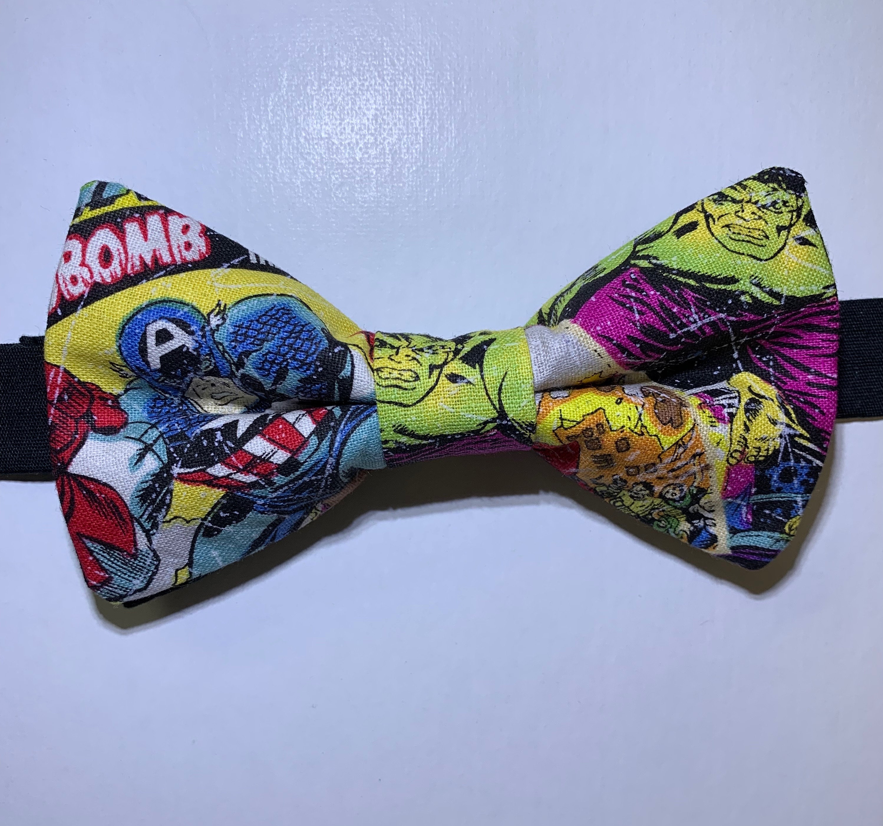 Papillon avengers bambino, papillon bambino, papillon Marvel, papillon comico, papillon ragazzo, papillon, papillon Super Heroes, papillon pre legato