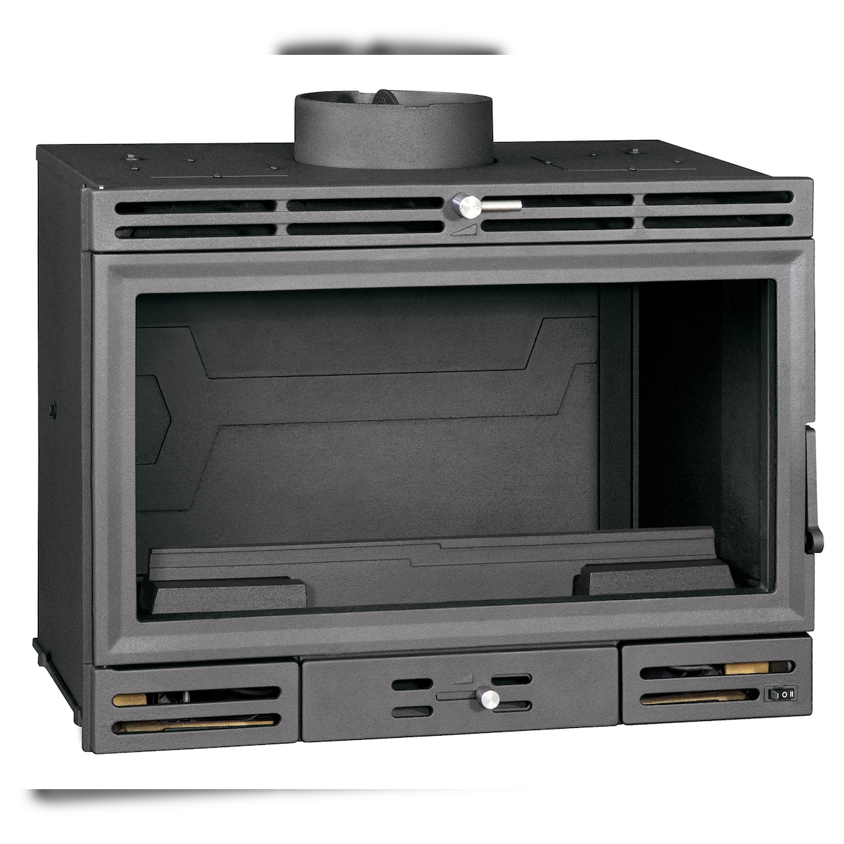 MAESTRO FERRETERO TJ - Einbau-Kaminofen mit Turbinen Modell AFAR Gusseisen Leistung 12,4 kW Image