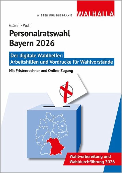 CD-ROM Personalratswahl Bayern 2026, CD-ROM - Walhalla Fachverlag