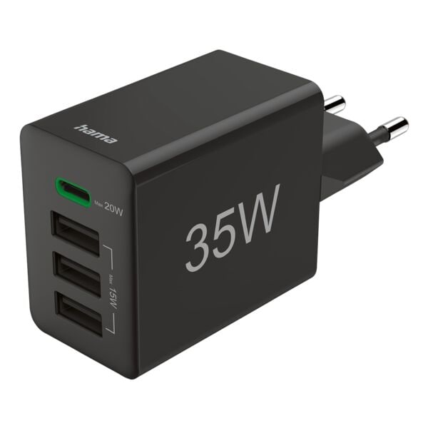 Hama Schnellladegerät 3x USB-A / USB-C 35 W Image