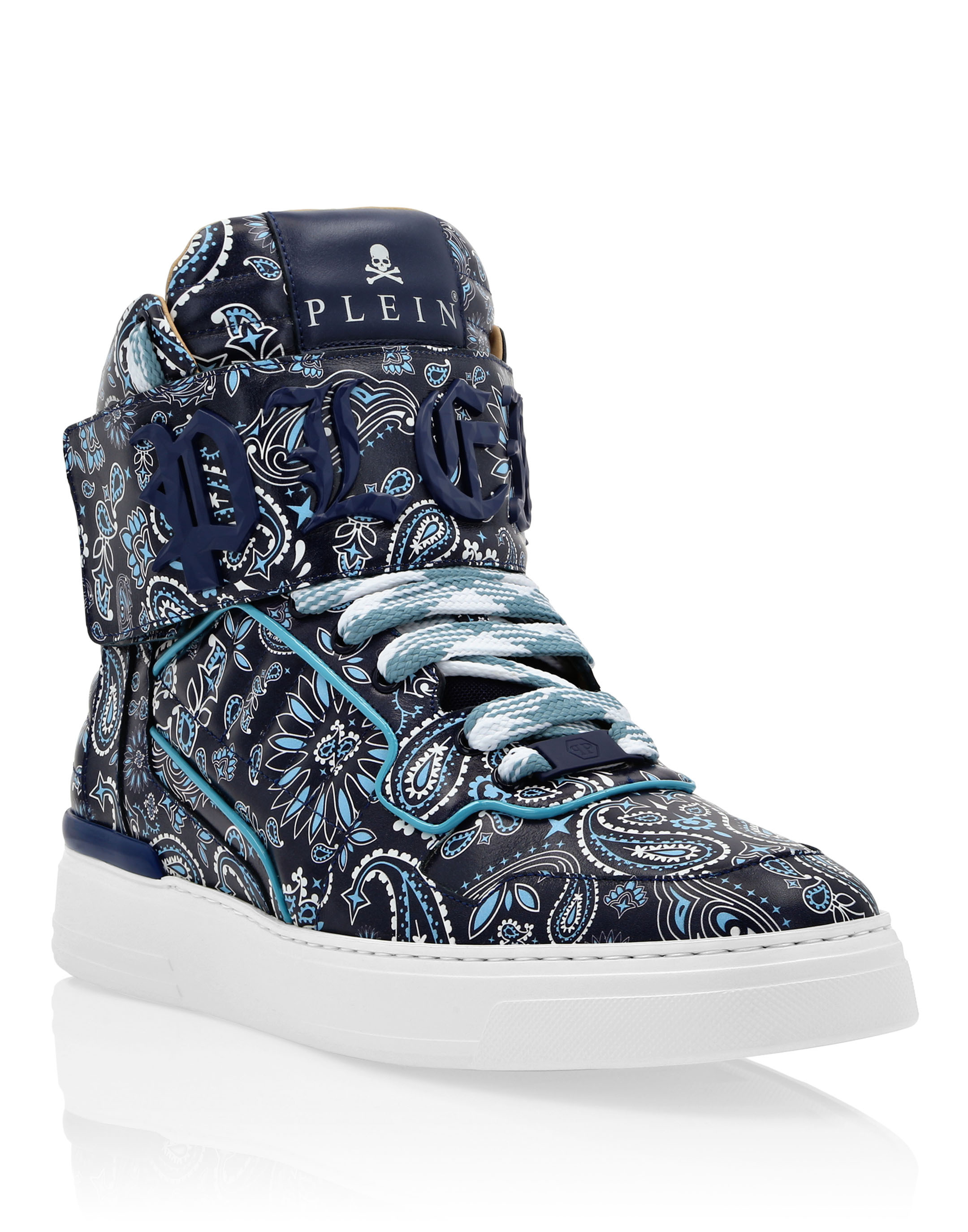 Hightop-Sneaker Paisley Image