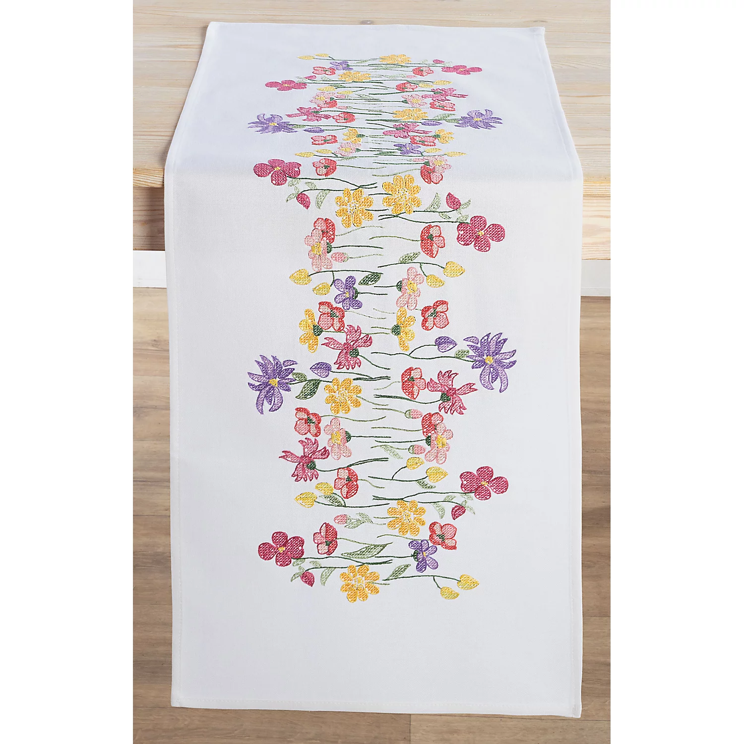 Stickläufer Blütenband Image