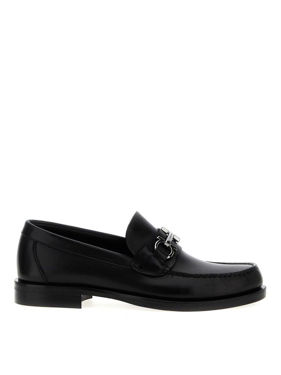 Fort Loafers - Black - Ferragamo Slip-Ons