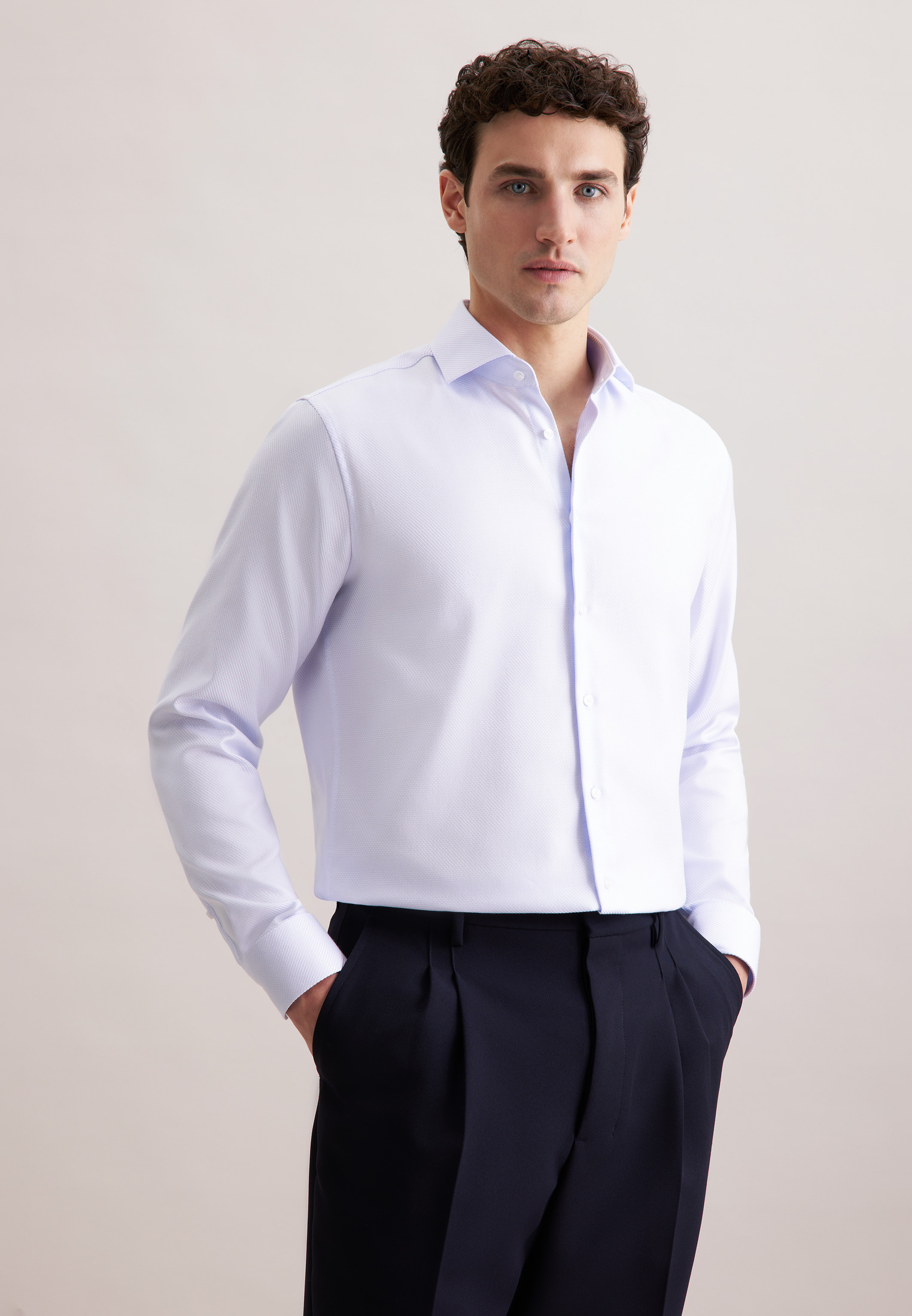 Business Hemd Herren Hellblau Image