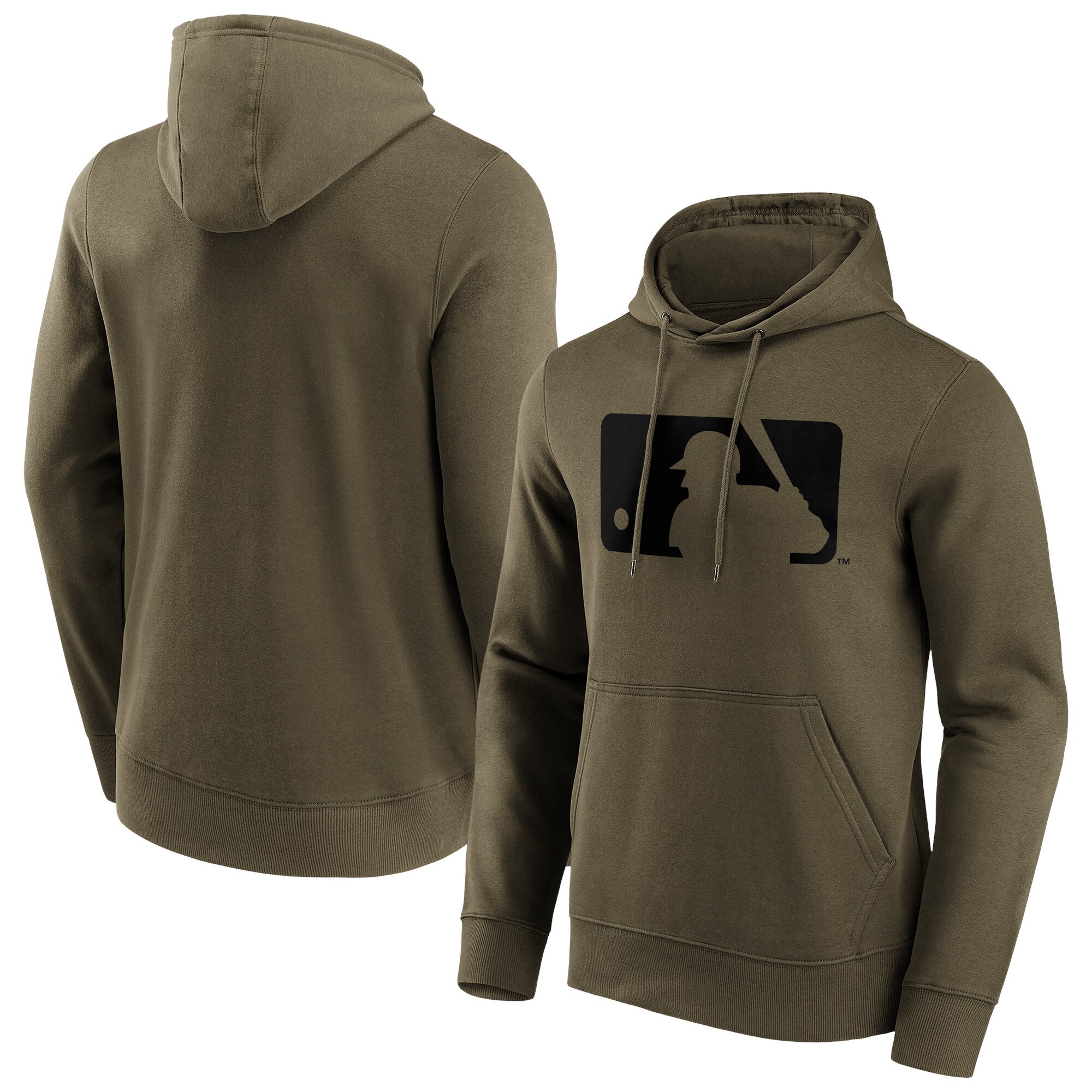 MLB Iconic Preferred Logo Graphic Hoodie – Khaki – Herren Image