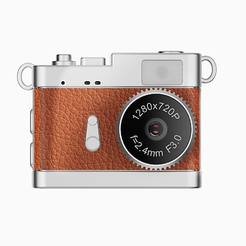 Kompakte Digitalkamera mit 0,96-Zoll-IPS-Bildschirm als Schlüsselanhänger Mini-Digitalkamera mit Tragegurt, Blitz, Makroobjektiv, USB-Ladefunktion, 1080p-Videoaufnahme, 20 MP Hybrid-Autofokus und Image