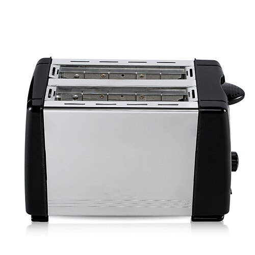 2-Scheiben-Toaster, 650 W, doppelseitig, zum Backen von Brot, Brötchen und Toast, für den Hausgebrauch, 220-V-Eurostecker, Frühstücksgerät Image