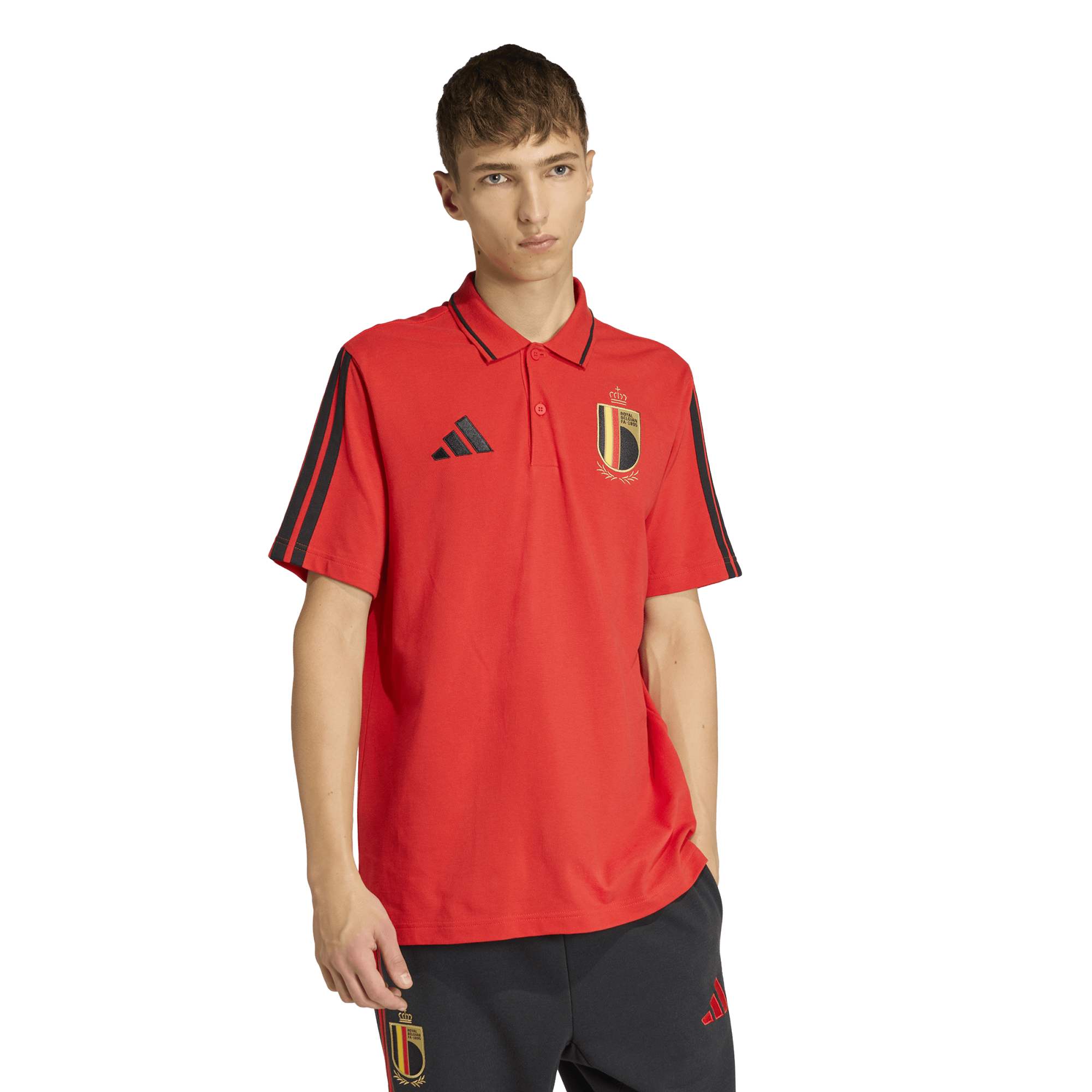 Polo adidas DNA Belgique - Rouge