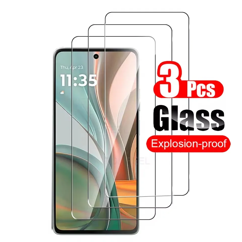 3 Stück gehärtetes Glas für Motorola Moto G Stylus Play 5G 2021 2023 2022 Moto G Pure Displayschutzfolie Image