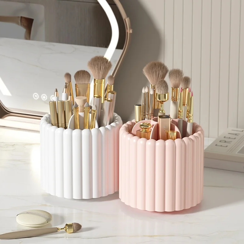 Make-up Pinsel Lagerung Patrone Staub-proof Lidschatten Foundation Make-up Lippenstift Stift Patrone Kommode Sortierung Box Desktop Regal
