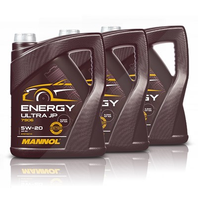 Mannol 3x 5 L Energy Ultra JP 5W-20 [Hersteller-Nr. MN7906-5]