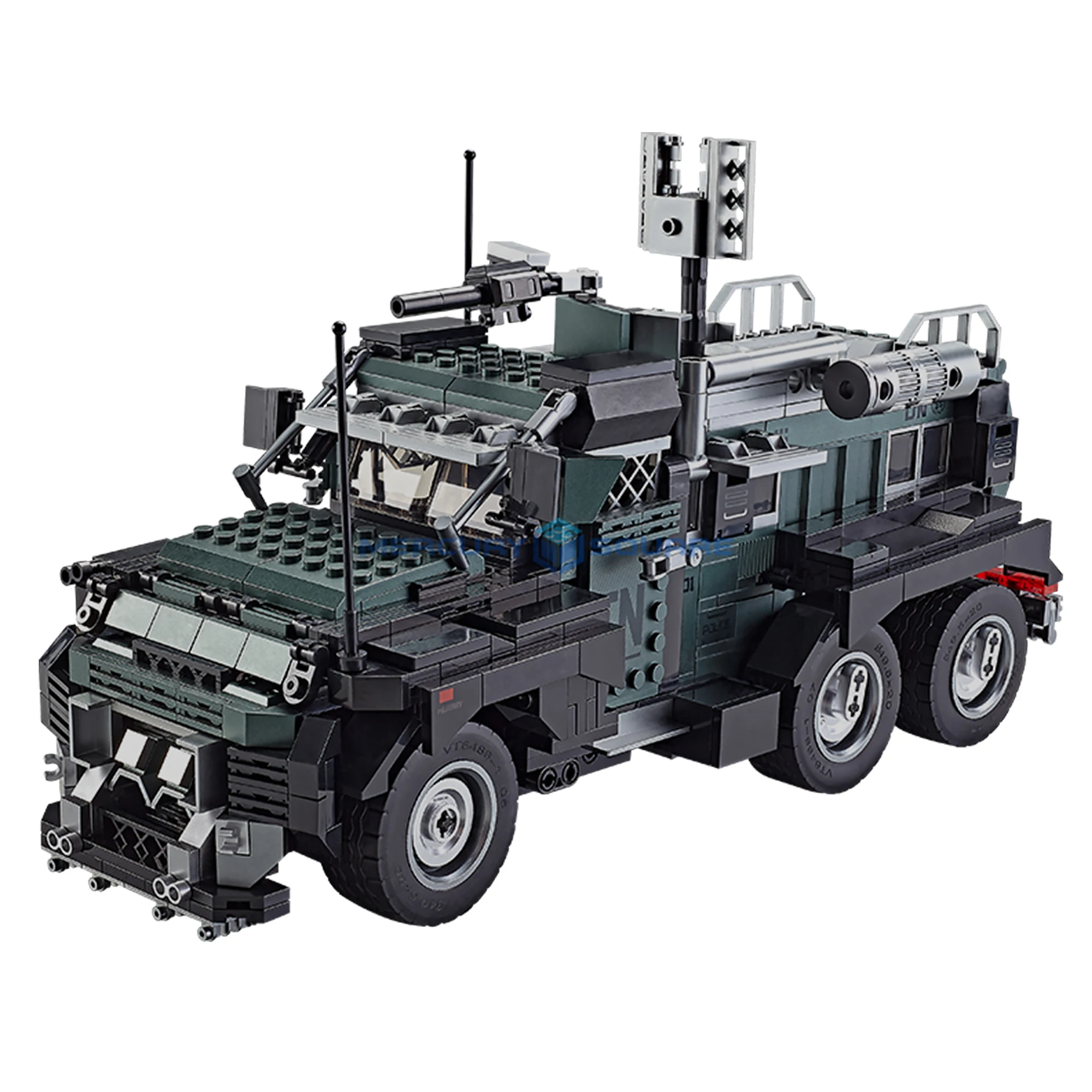 Angriffsfahrzeug Modell Ziegel Spielzeug MOC F2217 Militär Action Auto Realistisches Design Langlebige technische Bausteine Kit Geschenk Kinder Image