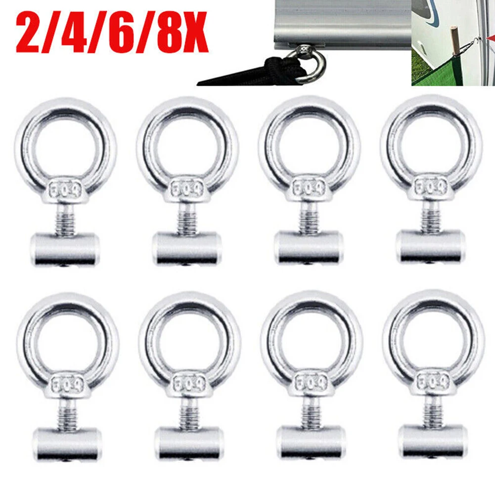 2/4/6/8 Stück Markisenschienenstopper 6 mm stoppt Wohnmobil Wohnwagen Markisenschiene Plane Stopper RV-Zubehör Image