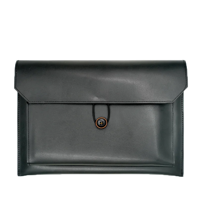 Dünne horizontale doppelschichtige Laptoptasche 13/14/16 Zoll Schutzhülle Aufbewahrungstasche für MacBook Air 13,6 Pro 15,4 Zoll Image