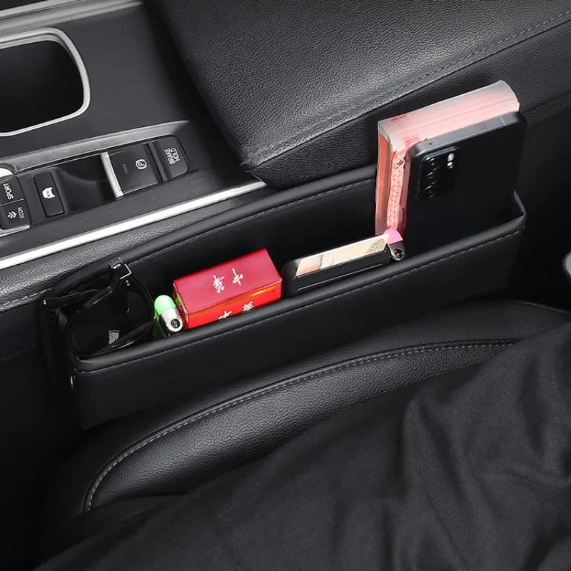 Für peugeot 3008 T84 5008 508 408X 2017 ~ 2025 Auto Sitz Lücke Füllstoff Lagerung Box Mit Lade Loch Kleinigkeiten aufräumen Tasche Zubehör Image