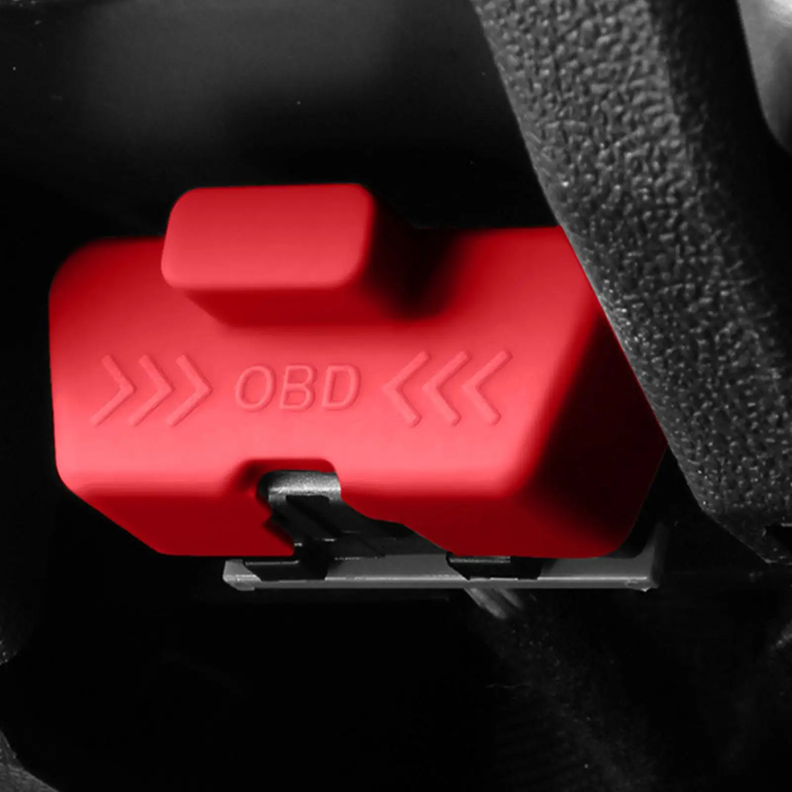 Silikon Auto OBD Port Abdeckung Wasserdicht Rost-proof OBD Port Lock Schutzhülle Staub OBD Verstopfung Kappen Für Auto zubehör Image