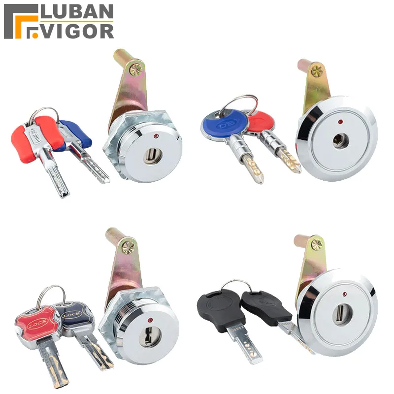 Mechanischer Tresor, Diebstahlsicherer Schließzylinder, 2 Schlüssel und 5 Schlüssel, elektronisches Passwort-Safe, Notschloss, universeller Schließzylinder