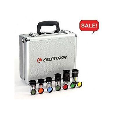Celestron Eyepiece and Filter Kit - 1.25 Inch Format Eyepieces and Lenses
