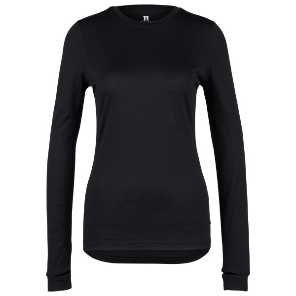 Heber Peak - Women's Merino190 RootHe. L/S - Merinounterwäsche Gr 4XL schwarz