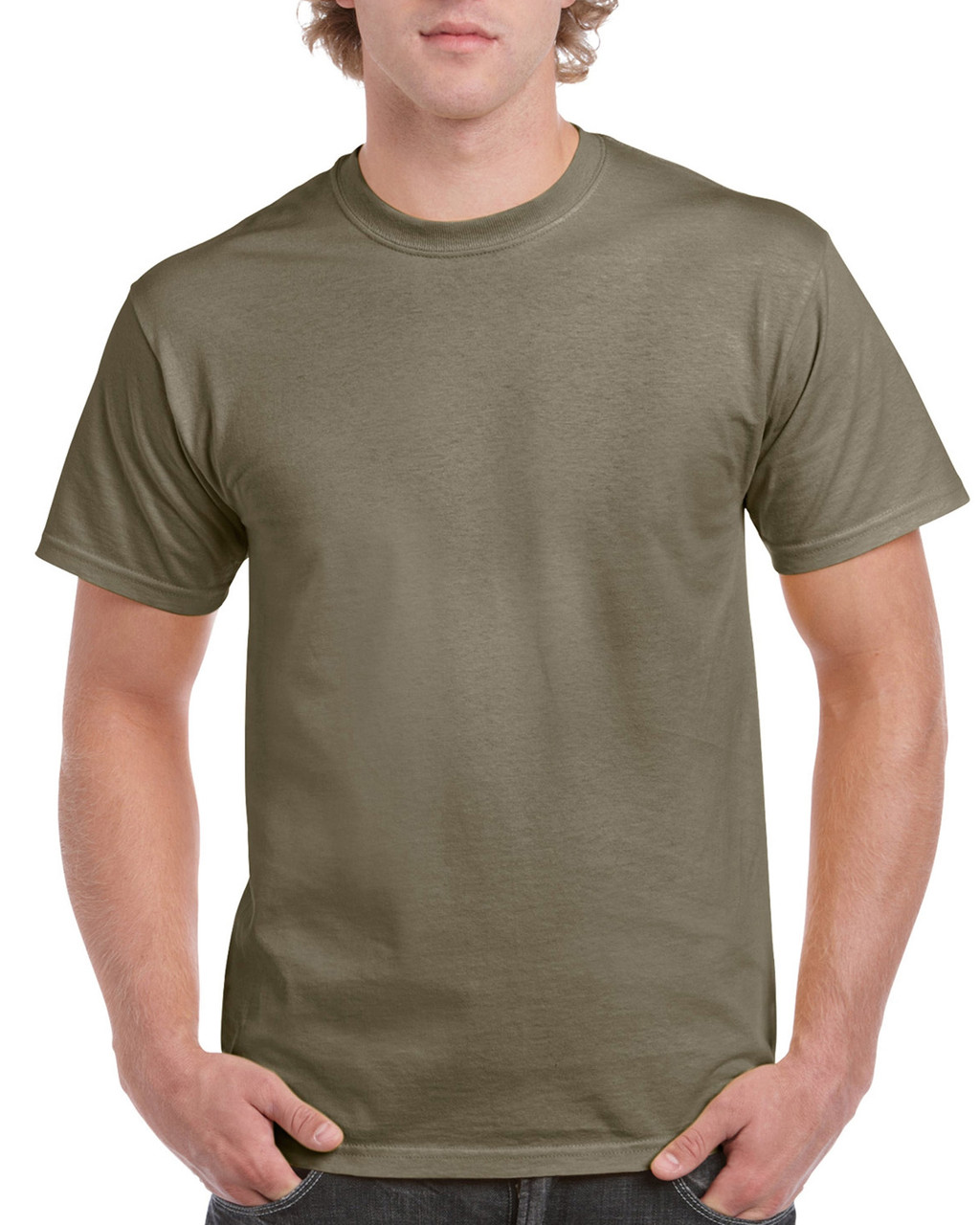 Gildan G200B Youth Ultra Cotton T Shirt in Prairie Dust size Small 2000B, G2000B
