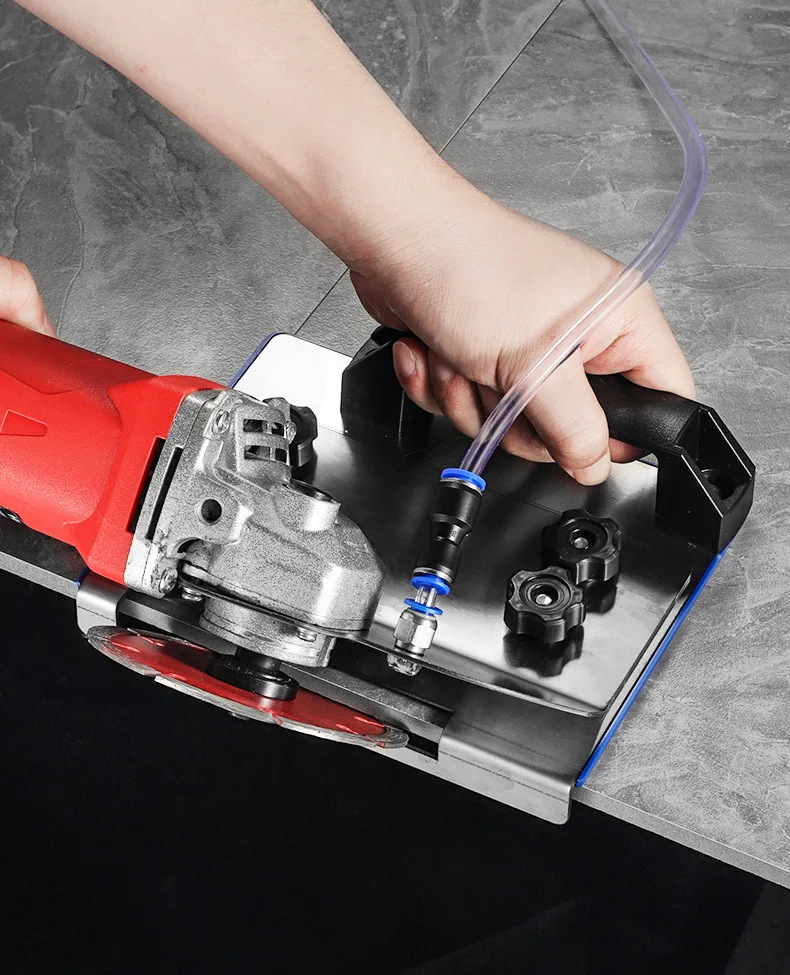 Winkelschleiferständer für Fliesen, 45-Grad-Fasen, Schneiden von 45 ° Winkel-Fliesen-Anfaswerkzeug zum Schneiden von Fliesen, Keramik, Stein