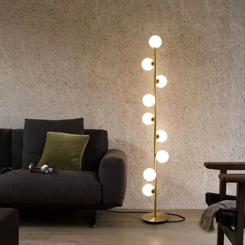 Moderne led stehlampen wohnzimmer stehleuchten nachttisch beleuchtung home deco leuchten nordische schlafzimmer leuchten Image