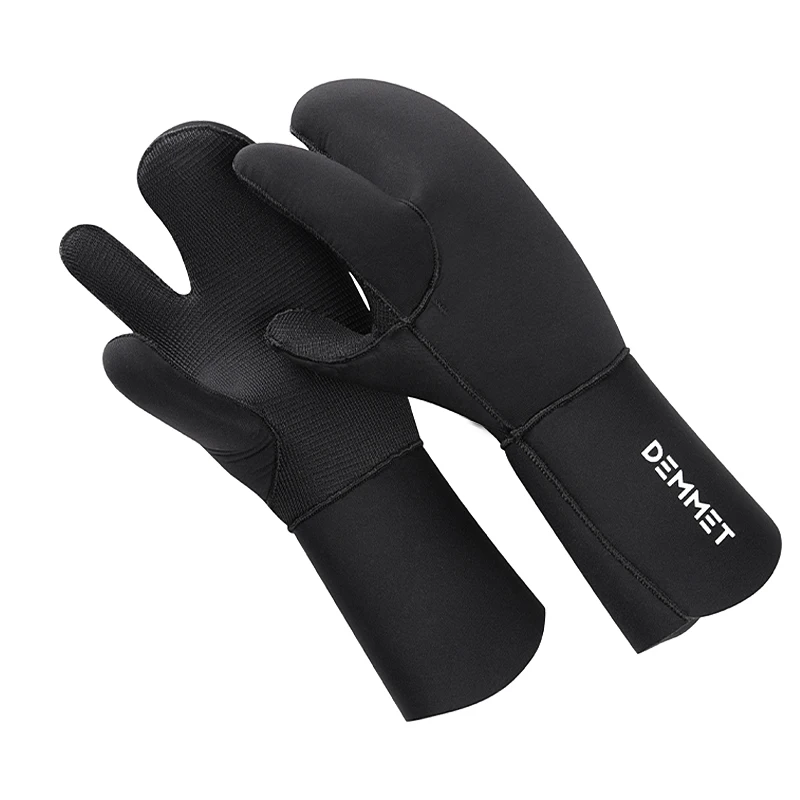 HEIßER Neopren 7MM Tauchen Winter Beheizte Handschuhe Für Männer Frauen Taucher Neoprenanzug Schnorcheln Kanufahren Speerfisch Unterwasser Jagd Image
