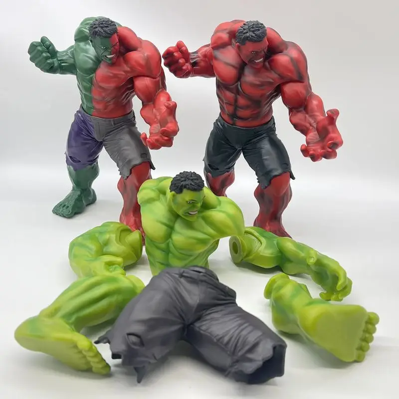 Neu Auf Lager Film Avengers 20 cm Hulk/Rot Riesige Große Action Figur Modell Bewegliche Puppe Desktop Ornament Überraschung geschenk Für Fans