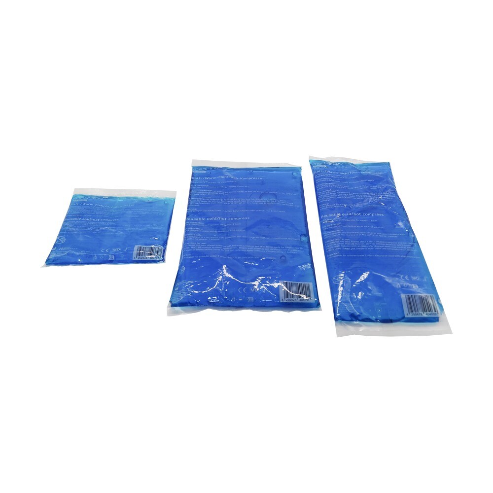 Medi-Inn Kalt-Warm Mehrfachkompressen, blau (14 x 13 cm, 6 x 10 = 60 Stück) Image