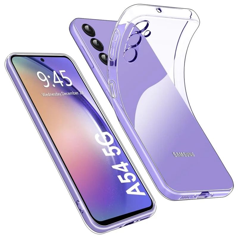 Clear Soft Silicone Phone Case For Samsung Galaxy galaxy A55 5g