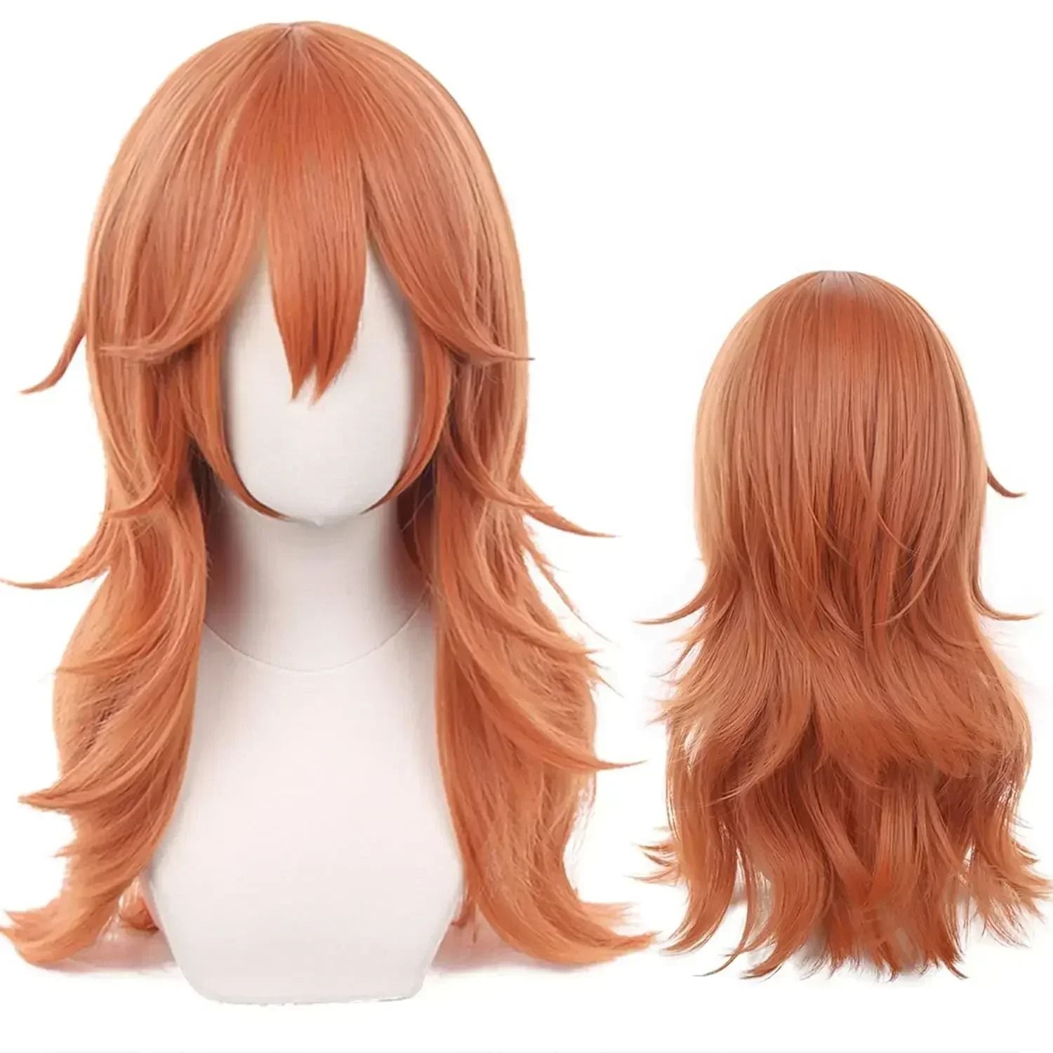 Angel Devil Orange Brown Cosplay Wig gabimaru