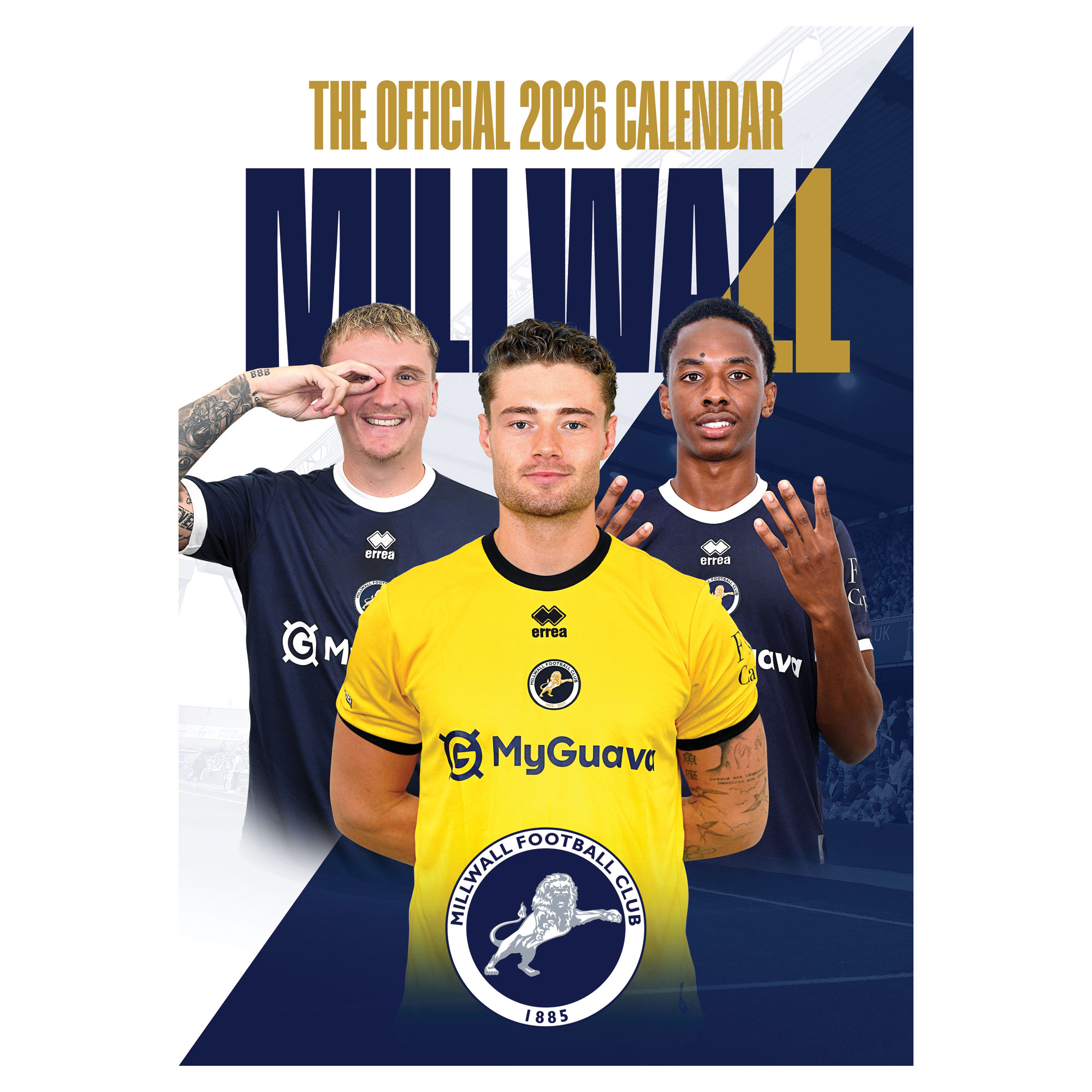Offizieller Millwall-Kalender 2026 - A3 Image
