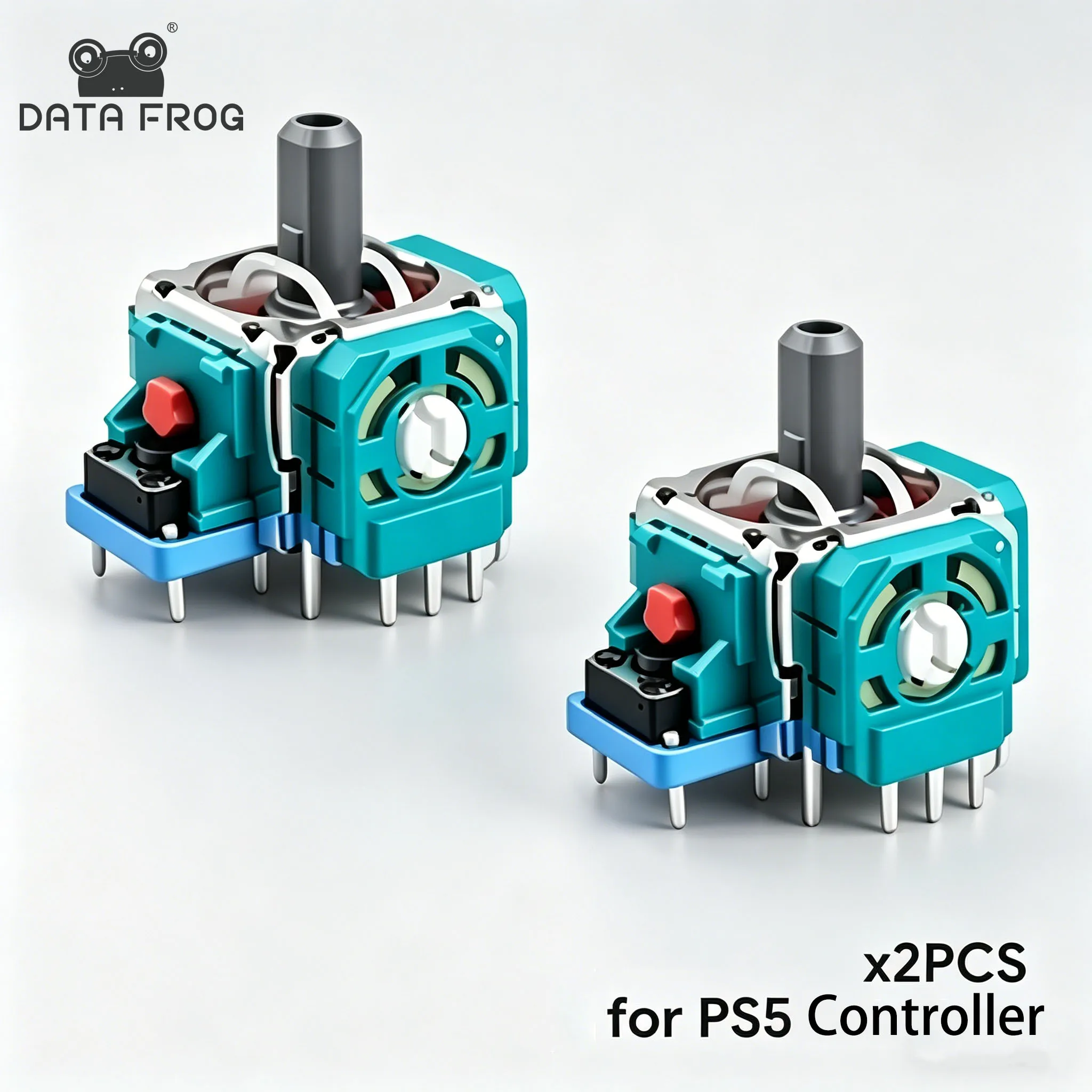 10PCS 3D Analog Joystick Ersatzmodul für PS5/PS4, Switch Pro & Xbox One Controller | Ersatzteile für Thumbstick Image