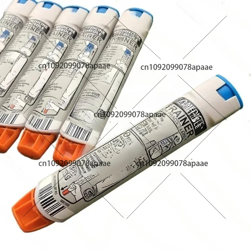 FÜR Epipen Pen Training Pen Injektionsmodell Cpr Erste Hilfe Image