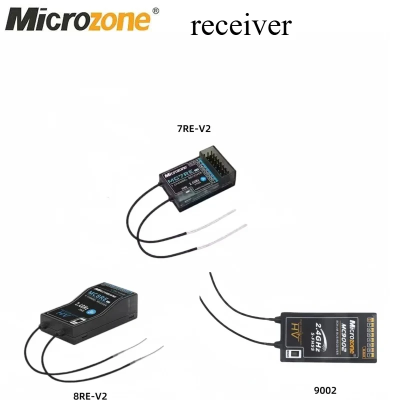 Microzone Serie MC8rev2 9002 7rev2 Signalempfang Fernbedienungsempfänger für MC6c- und MC8B-Fernbedienungen Image
