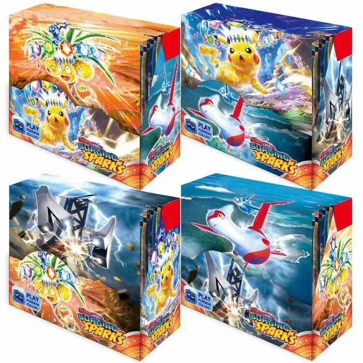 Neue 324/360 Stücke Pokemon Karten Sonne & Mond Entwicklungen 151 Pokemon Booster Box Sammeln Tradeiner Kartenspiel Spielzeug für Kinder Geschenk Image