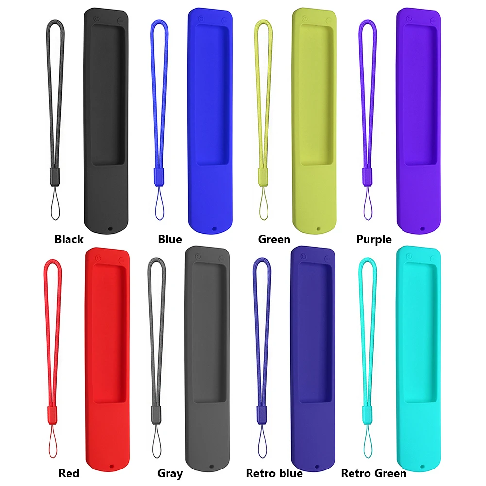 Fernbedienungsabdeckung für XMRM-ML, Silikonhülle, kratzfeste Schutzhülle für Xiaomi Ultra HD 4K QLED TV Q2 50/55/65 Zoll Image