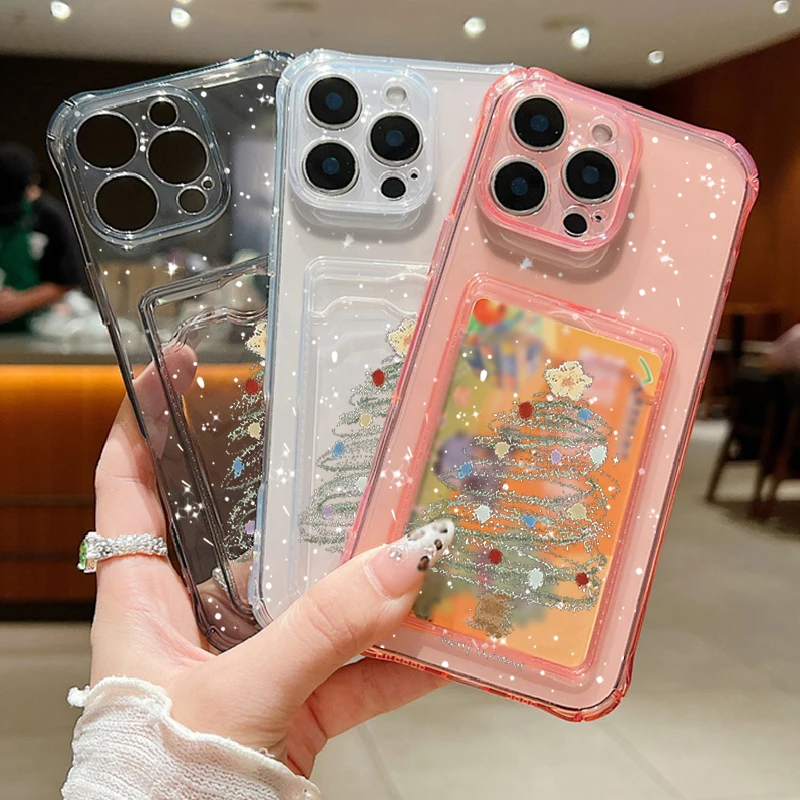 Coque transparente en silicone souple avec impression d