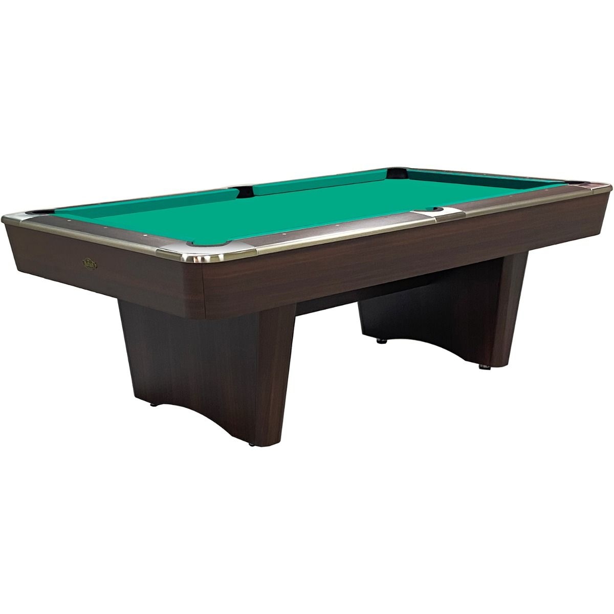 Pool Billardtisch John West Nightshade 9ft mit Schieferplatte Braun Image