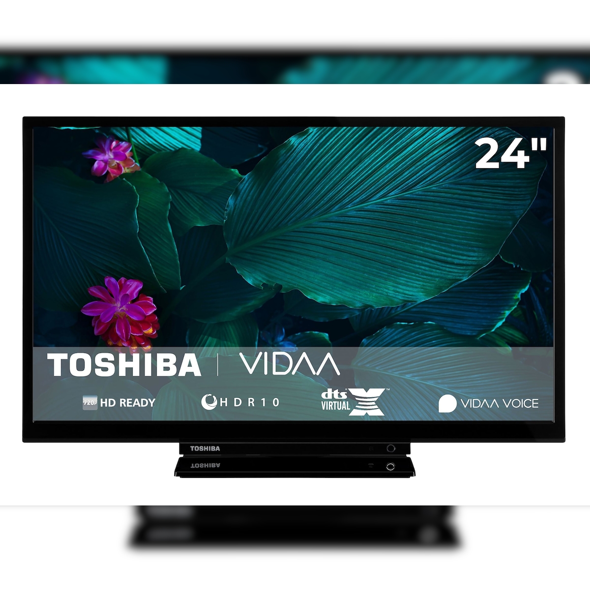 Toshiba Fernseher 24 Zoll Smart TV VIDAA HD-ready Fernseher HDR Smart TV mit Triple-Tuner, LED TV Image