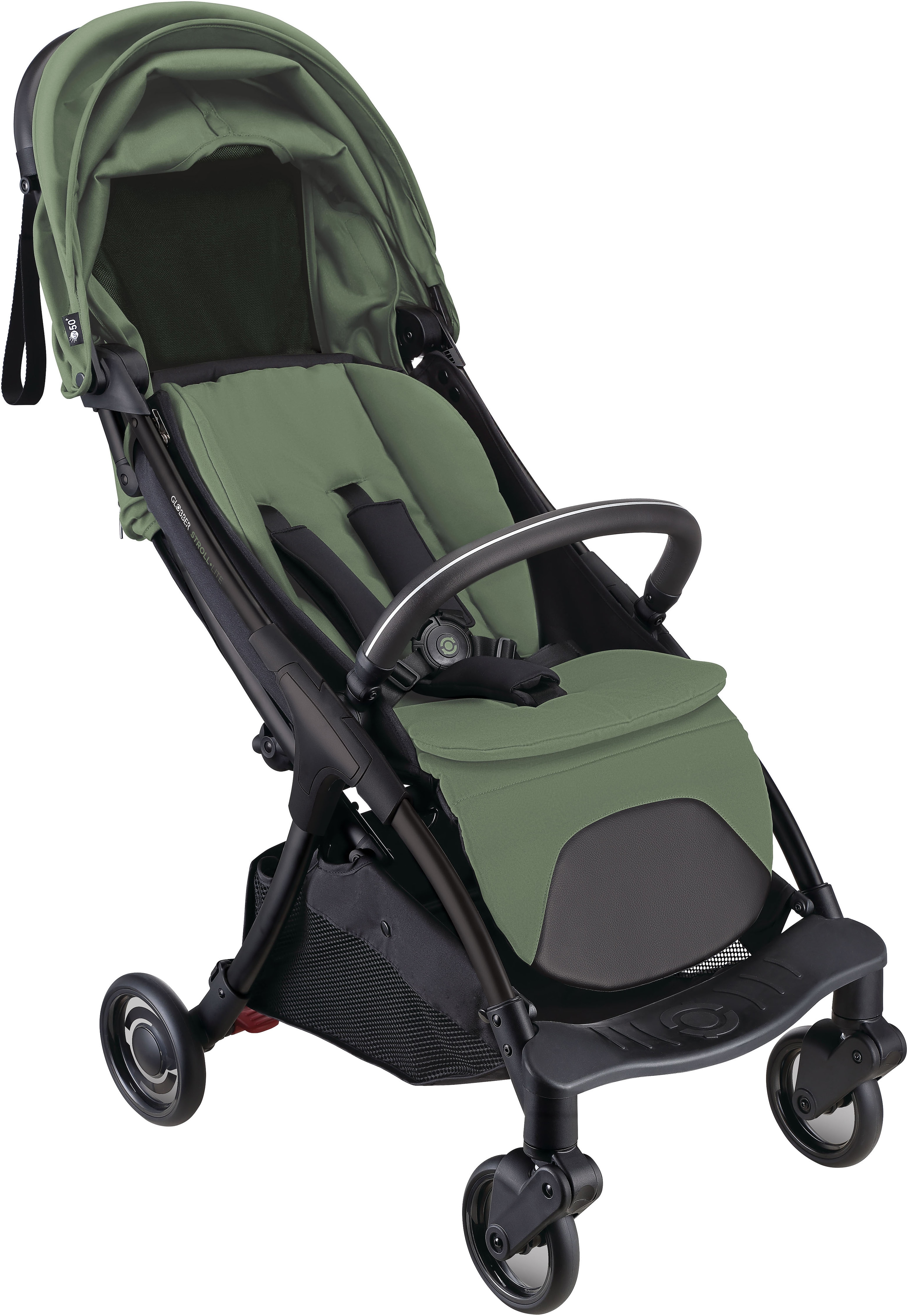 Kinder-Buggy GLOBBER "STROLL LITE", Kinder, oliv grün, Kinderwagen