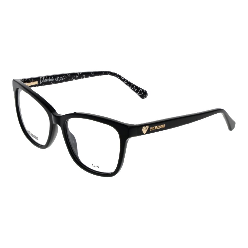Vl5056 Schwarze Rechteckbrille Image