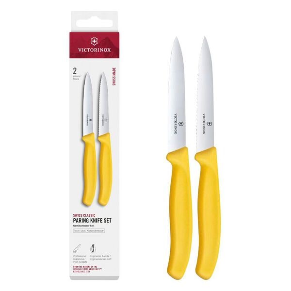 Victorinox Gemüsemesser-Set »Swiss Classic« 10 cm 2-tlg. gelb Image